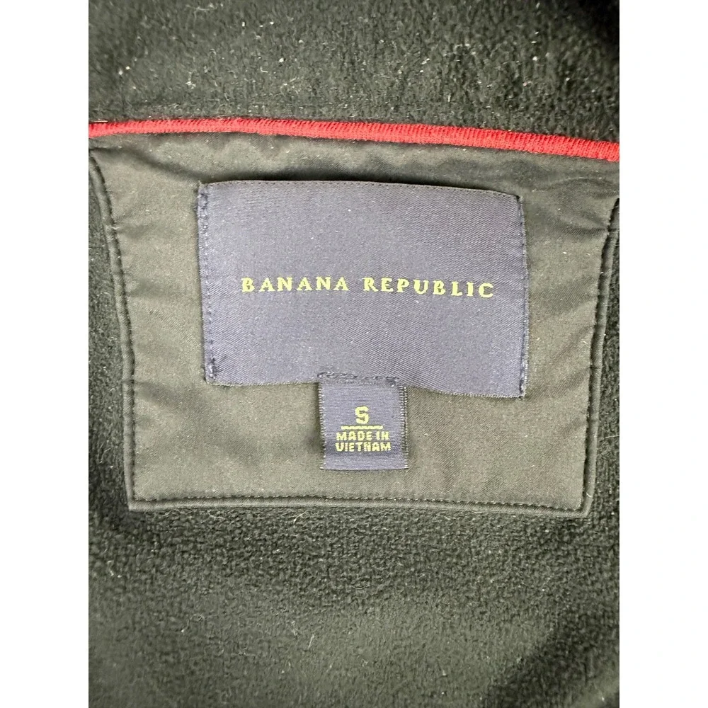 Banana Republic Men's Gray Full Zip Lightweight Jacket Small‎ Casual Outerwear